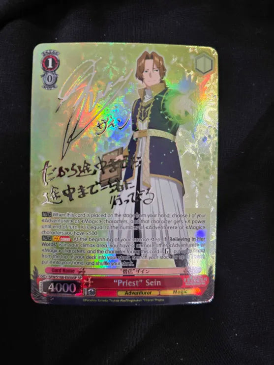 "Priest" Sein (Silver Signature) (SP) - SFN/S108-E050SPSP - Special Rare