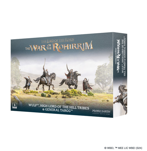 Middle-Earth Strategy Battle Game - Wulf High Lord of the Hill Tribes & General Taragg (Pre-Order)