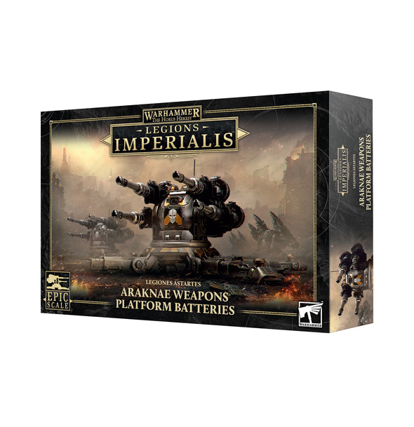 Warhammer: Legions Imperialis - Legiones Astartes - Araknae Weapons Platform Batteries [99122601033] (Pre-Order)