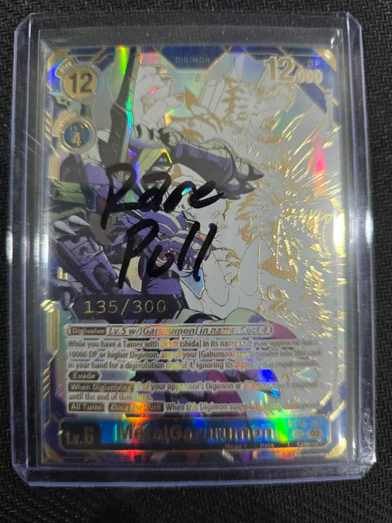 MetalGarurumon (Rare Pull) - BT15-101 - Secret Rare #135