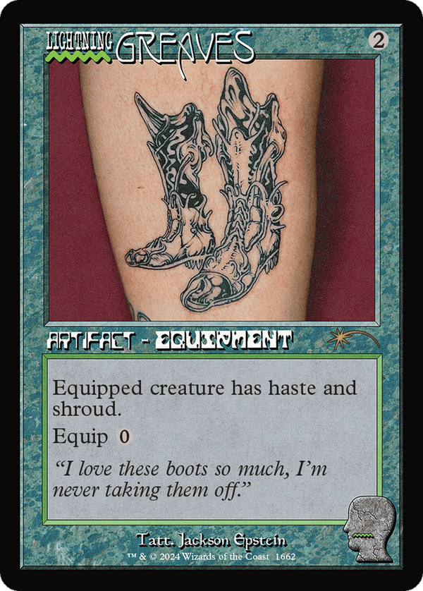 Lightning Greaves - Brain Dead: Staples (SLD)