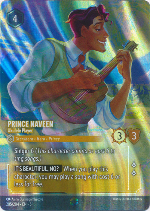 Prince Naveen (Ukulele Player) - 205/204 - Enchanted