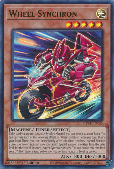 Wheel Synchron - MP24-EN206 - Ultra Rare - 1st Edition