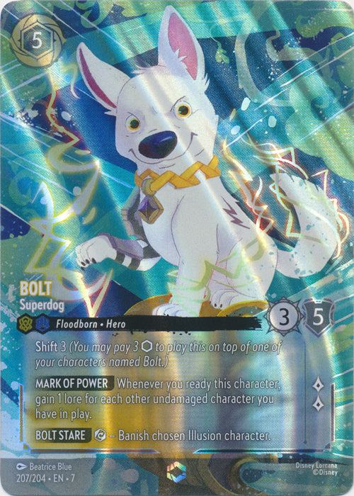 Bolt (Superdog) - 207/204 - Enchanted