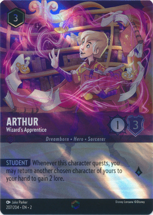 Arthur (Wizard's Apprentice) - 207/204 - Enchanted