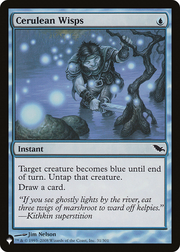 Cerulean Wisps - SHM Reprint (PLST)