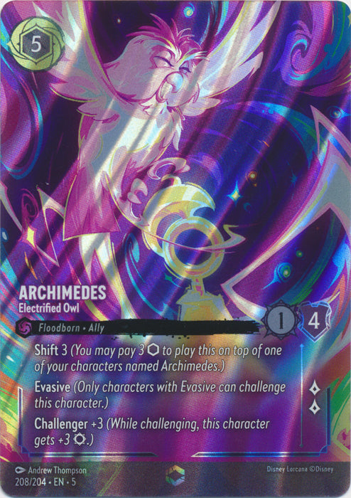 Archimedes (Electrified Owl) - 208/204 - Enchanted