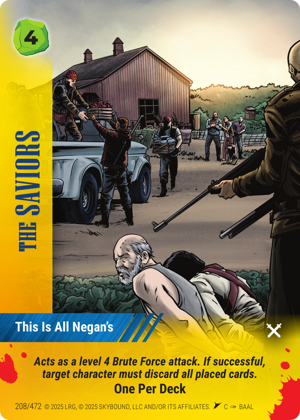 This Is All Negan's - SKY-208 - Common