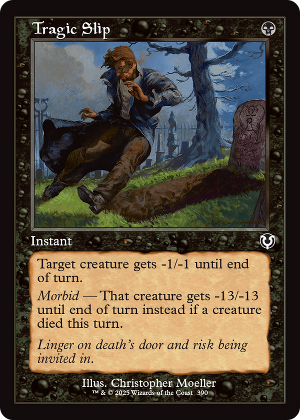 Tragic Slip - Retro Frame (INR)