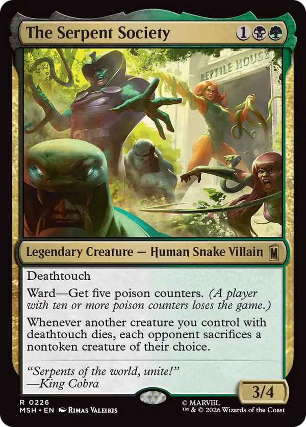 The Serpent Society (MSH) (Pre-Order)