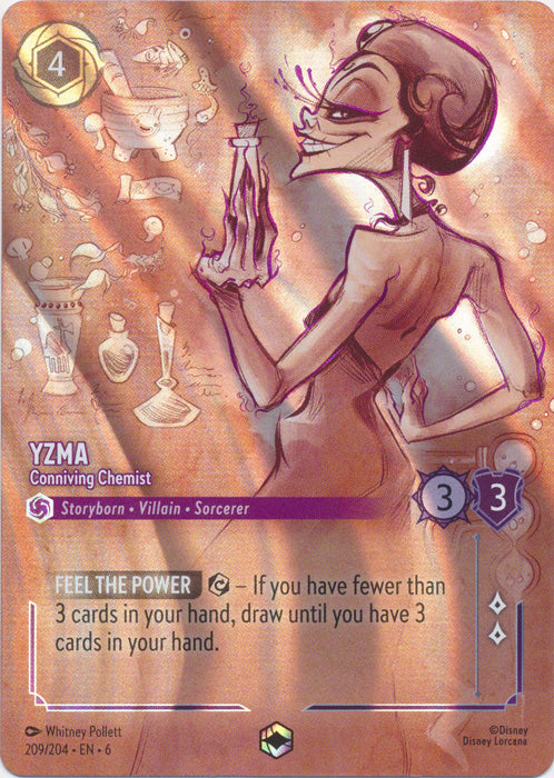 Yzma (Conniving Chemist) - 209/204 - Enchanted