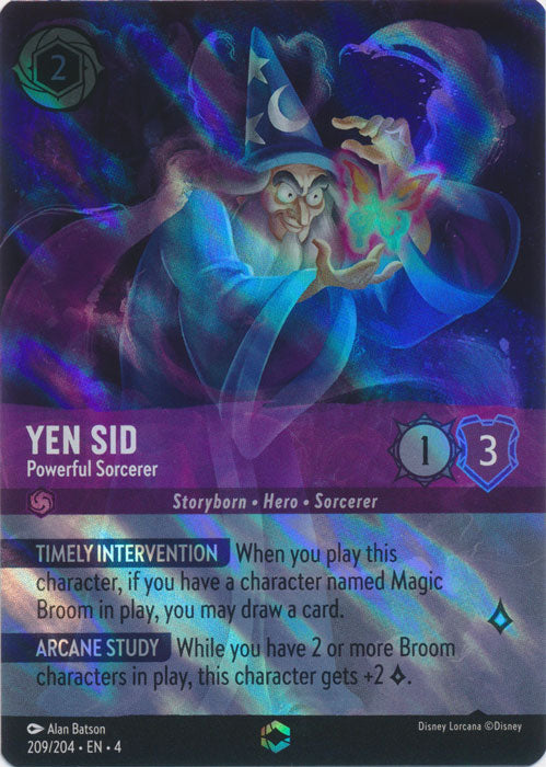 Yen Sid (Powerful Sorcerer) - 209/204 - Enchanted