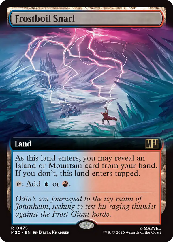 Frostboil Snarl - Extended Art (MSC) (Pre-Order)