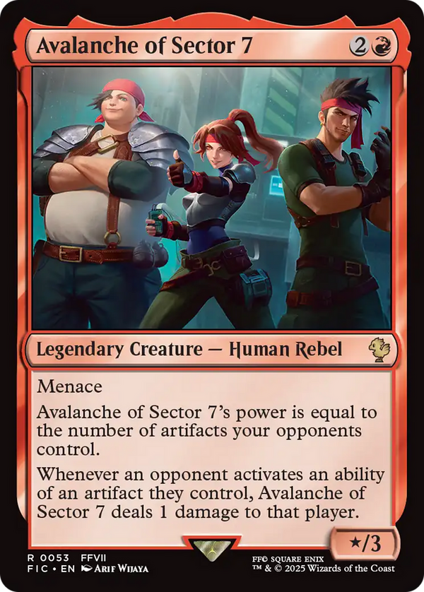 Avalanche of Sector 7 (FIC)