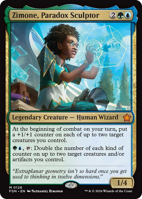 Zimone, Paradox Sculptor (FDN)