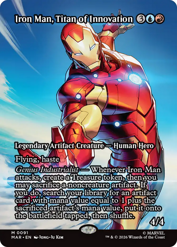Iron Man, Titan of Innovation - Source Material Showcase (MAR) (Pre-Order)
