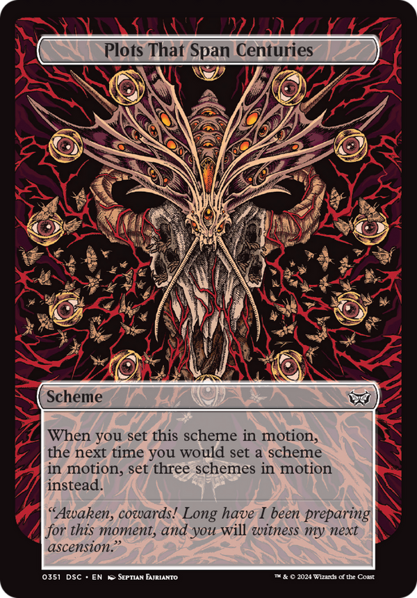 Plots That Span Centuries - Oversized Archenemy Scheme (DSC)
