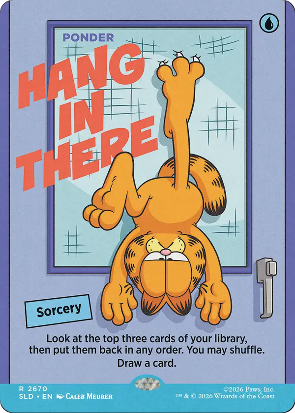 Hang in There // Ponder - Garfield: Motivationally Challenged (SLD)