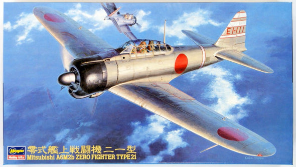 Hasegawa - Mitsubishi A6M2b Zero Fighter Type21 1/48 (JT43)