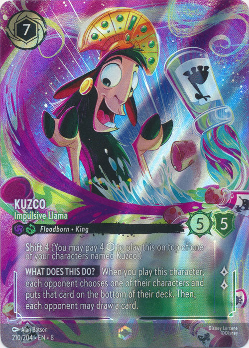 Kuzco (Impulsive Llama) - 210/204 - Enchanted