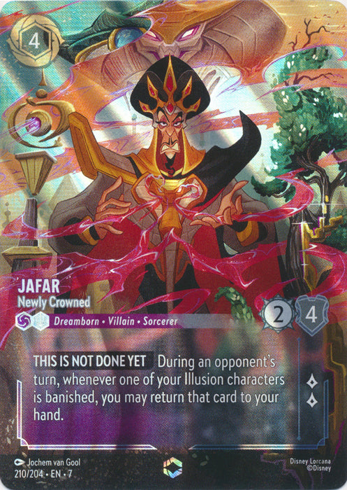 Jafar (Newly Crowned) - 210/204 - Enchanted