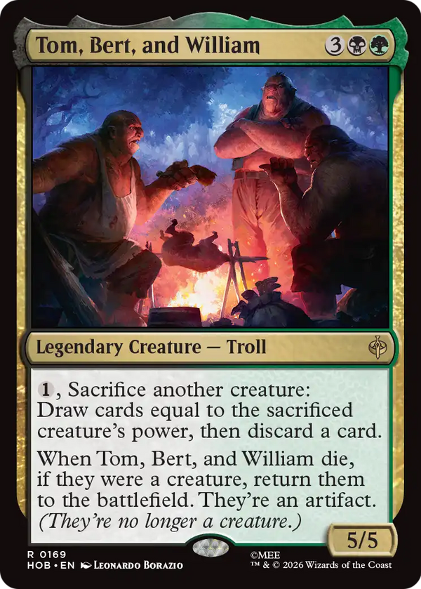 Tom, Bert, and William (HOB) (Pre-Order)