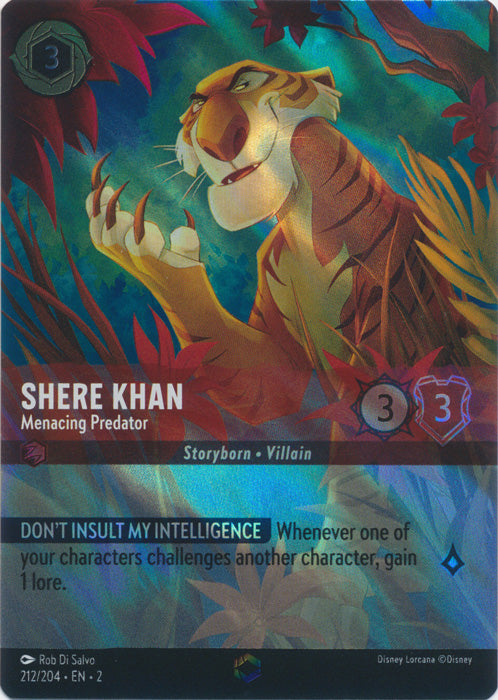 Shere Khan (Menacing Predator) - 212/204 - Enchanted