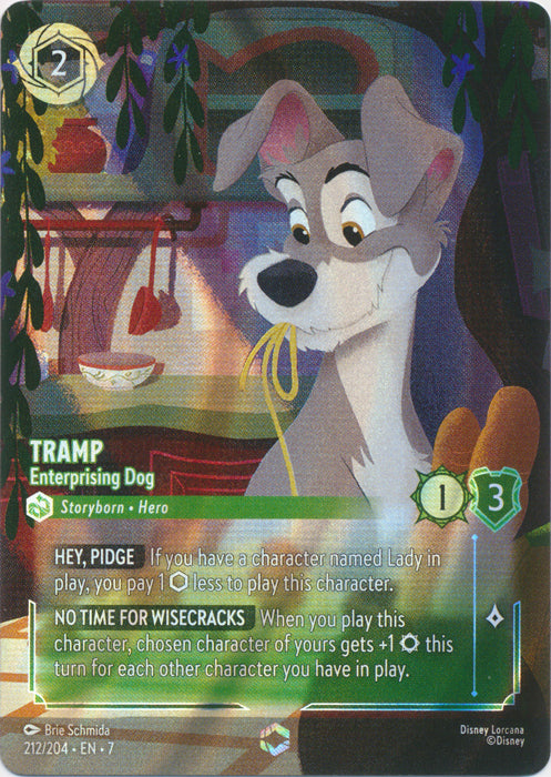 Tramp (Enterprising Dog) - 212/204 - Enchanted