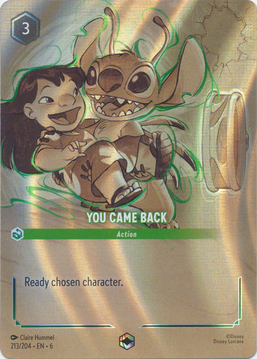 You Came Back (Enchanted) - 213/204 - Enchanted
