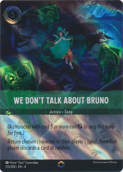 401 Games Canada - We Don't Talk About Bruno (Enchanted) - 213/204 - Enchanted 401 Games Canada - We Don't Talk About Bruno (Enchanted) - 213/204 - Enchanted