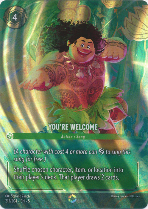 You're Welcome (Enchanted) - 213/204 - Enchanted