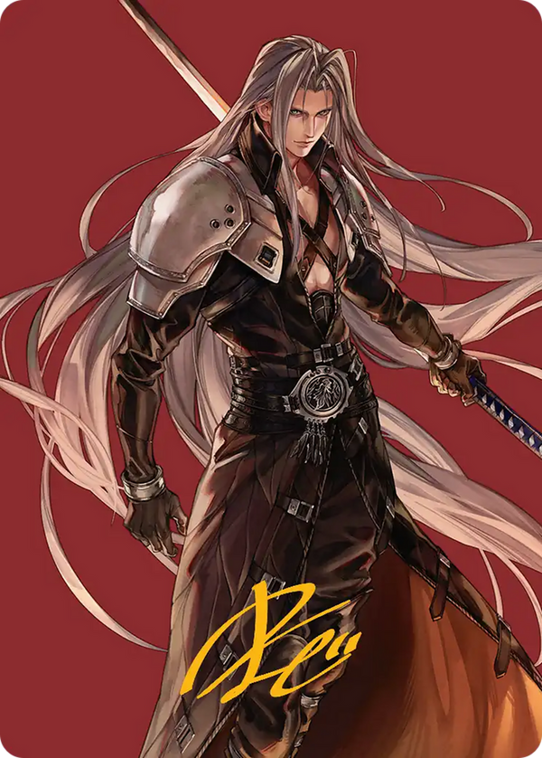 Sephiroth, Fabled SOLDIER - Art Series (Gold-Stamped Signature) (AFIN)