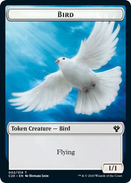 Dinosaur Cat // Bird Token (TC20)