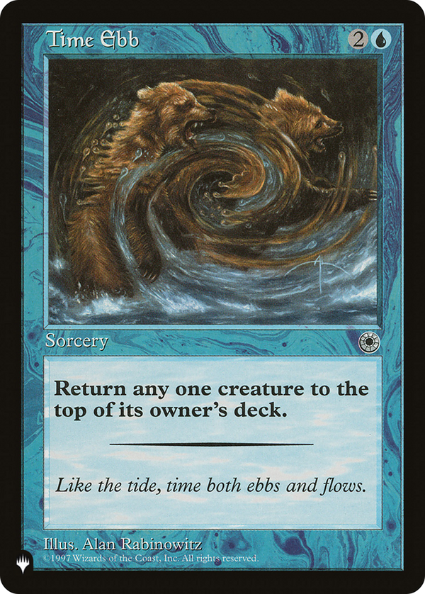 Time Ebb - POR Reprint (PLST)