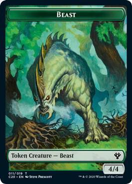 Bird Illusion // Beast (011) Token (TC20)