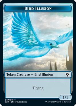 Bird Illusion // Beast (011) Token (TC20)