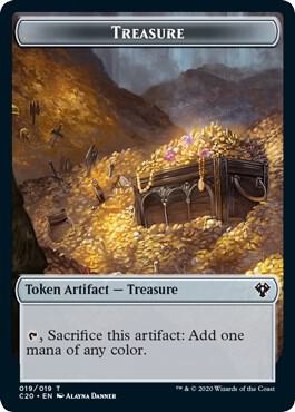 Saproling // Treasure Token (TC20)