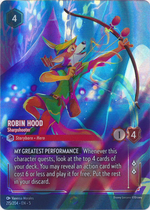 Robin Hood (Sharpshooter) - 215/204 - Enchanted