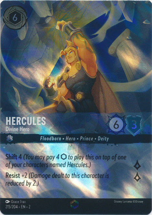 Hercules (Divine Hero) - 215/204 - Enchanted