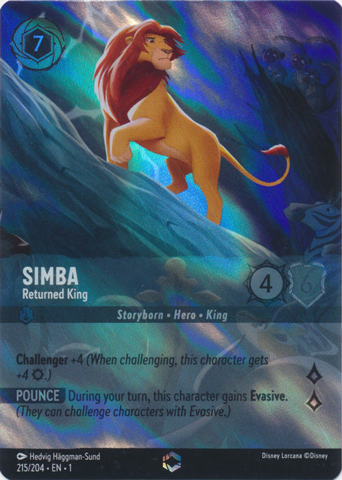 Simba (Returned King) - 215/204 - Enchanted