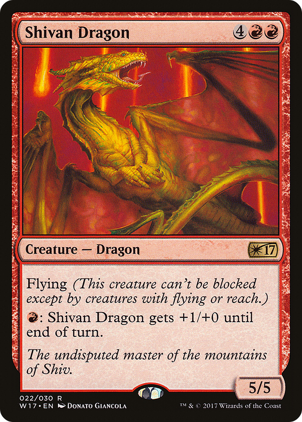 Shivan Dragon (W17)
