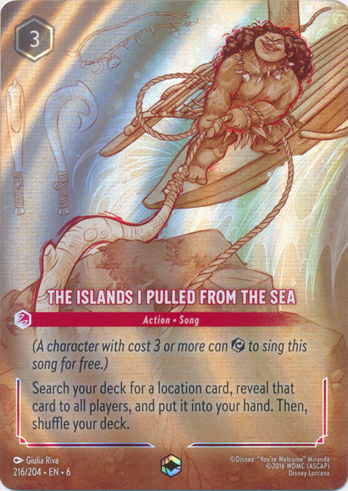 The Islands I Pulled From The Sea (Enchanted) - 216/204 - Enchanted
