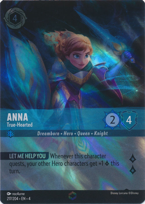 401 Games Canada - Anna (True-Hearted) - 217/204 - Enchanted 401 Games Canada - Anna (True-Hearted) - 217/204 - Enchanted