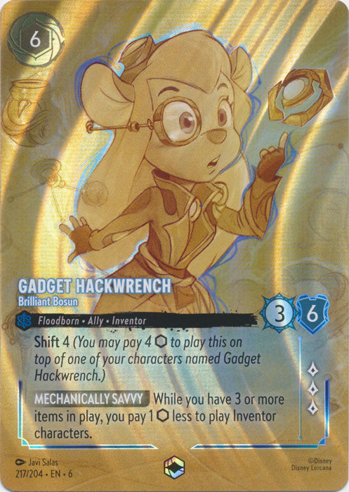 Gadget Hackwrench (Brilliant Bosun) - 217/204 - Enchanted