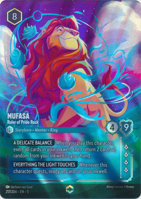 Mufasa (Ruler of Pride Rock) - 217/204 - Enchanted
