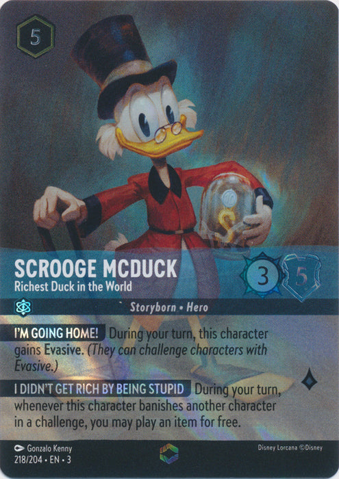 Scrooge McDuck (Richest Duck in the World) - 218/204 - Enchanted