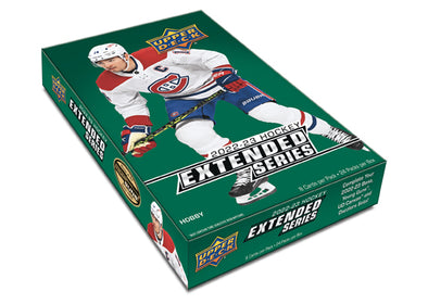 2022-23 Upper Deck Extended Series Hockey Hobby 12 Box Case available at 401 Games Canada