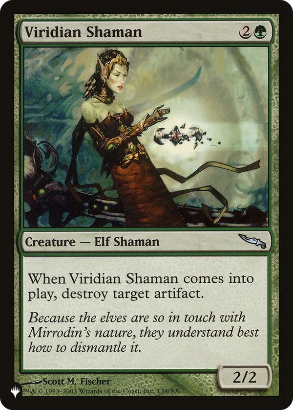 Viridian Shaman - MRD Reprint (PLST)