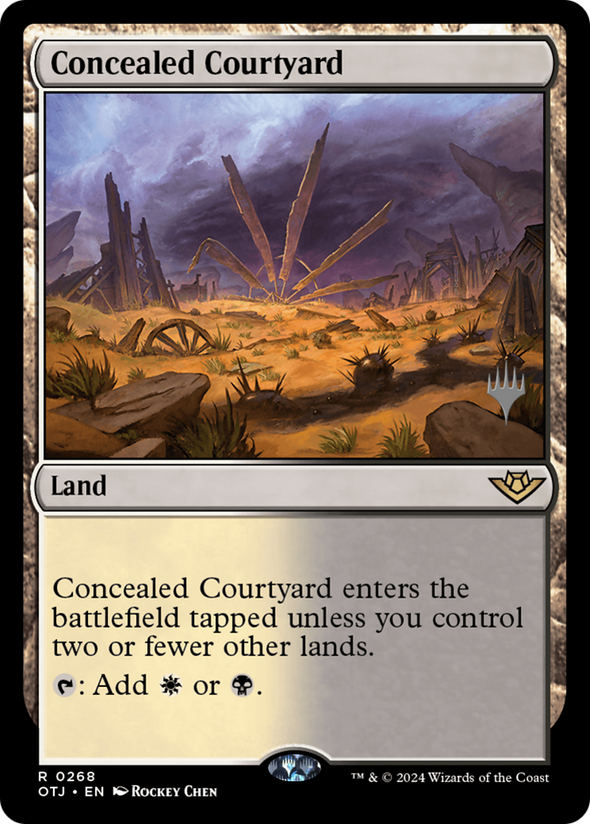 Concealed Courtyard - Promo Pack (POTJ)