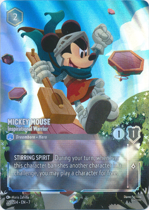 Mickey Mouse (Inspirational Warrior) - 221/204 - Enchanted